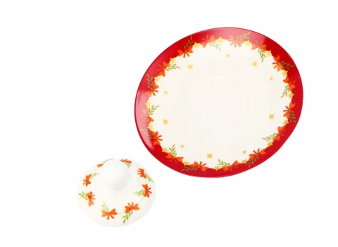 ZESTAW ŚWIĄTECZNY DZBANEK PORCELANOWY 400 ML FILIŻANKA 250 ML KOT , LIVELLO