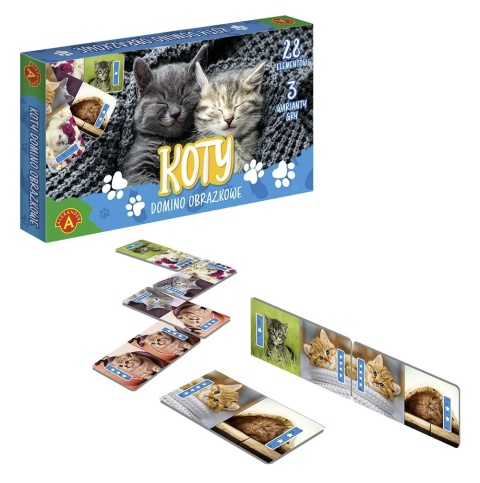GRA DOMINO OBRAZKOWE - KOTY , ALEXANDER