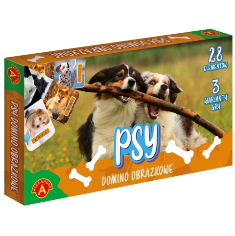 GRA DOMINO OBRAZKOWE - PSY , ALEXANDER
