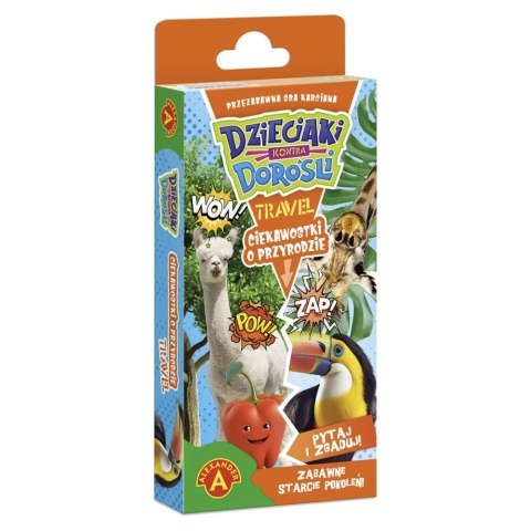 GRA DZIECIAKI KONTRA DOROŚLI - CIEKAWOSTKI O PRZYRODZIE TRAVEL , ALEXANDER