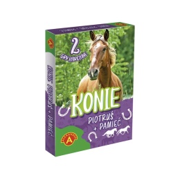 GRA KARTY PIOTRUŚ / PAMIĘĆ - KONIE , ALEXANDER