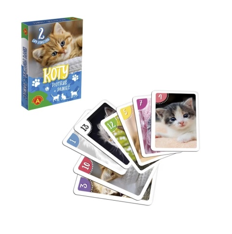 GRA KARTY PIOTRUŚ / PAMIĘĆ - KOTY , ALEXANDER