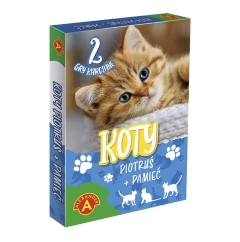 GRA KARTY PIOTRUŚ / PAMIĘĆ - KOTY , ALEXANDER