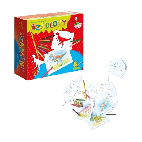 GRA SZABLONY - DINOZAURY , ALEXANDER