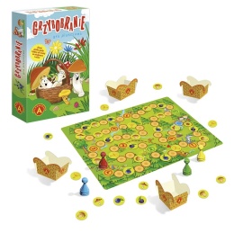 GRA ZABAWKA GRA RODZINNA GRZYBOBRANIE MINI , ALEXANDER