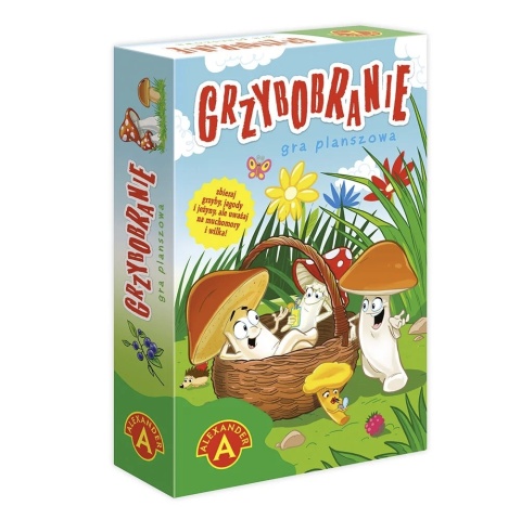 GRA ZABAWKA GRA RODZINNA GRZYBOBRANIE MINI , ALEXANDER
