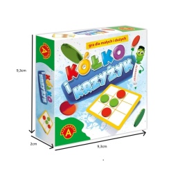 GRA ZABAWKA KÓŁKO I KRZYŻYK GRA KIESZONKOWA , ALEXANDER