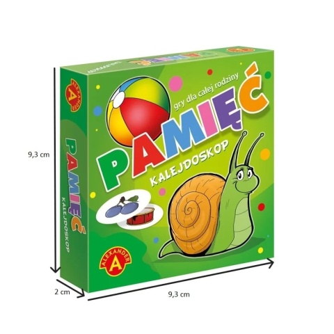 GRA ZABAWKA PAMIĘĆ KALEJDOSKOP GRA KIESZONKOWA , ALEXANDER