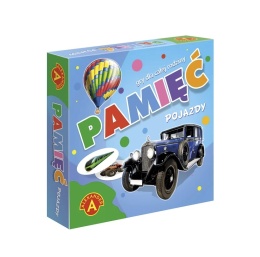 GRA ZABAWKA PAMIĘĆ POJAZDY DOMOWE GRA KIESZONKOWA , ALEXANDER
