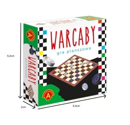 GRA ZABAWKA WARCABY GRA KIESZONKOWA , ALEXANDER