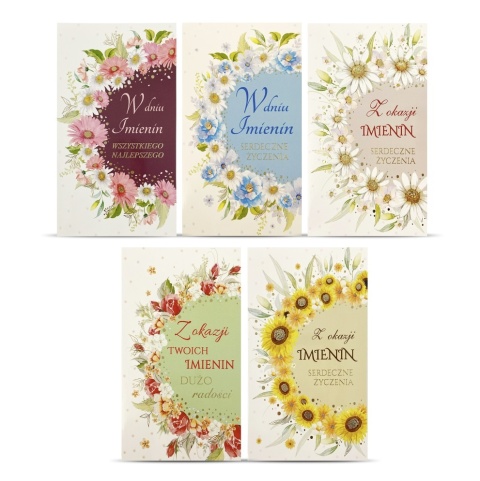 KARNET KARTKA DL OKOLICZNOŚCIOWA IMIENIONOWA IMIENINY WBIM , DELTA GRAPHIX