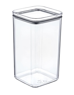 POJEMNIK CRYSTAL NA ŻYWNOŚĆ 1,5 L. PRODUKTY SYPKIE ZAMYKANY , EASYFORM