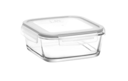 POJEMNIK SZKLANY Z POKRYWĄ 1150 ml / 1,15 L FRESCO ZAMYKANY NA ŻYWNOŚĆ , LAV