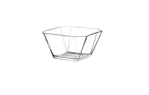 SALATERKA SZKLANA 1900 ml / 1,9 L PÓŁMISEK MISKA DO SAŁATEK PRZEKĄSEK NA ŻYWNOŚĆ KAREN , LAV