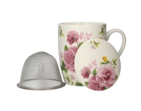 ZESTAW KUBEK Z ZAPARZACZEM KIAWTY 350 ml ORAZ POKRYWKĄ CR3-19 , LIVELLO