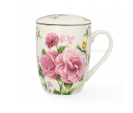 ZESTAW KUBEK Z ZAPARZACZEM KIAWTY 350 ml ORAZ POKRYWKĄ CR3-19 , LIVELLO